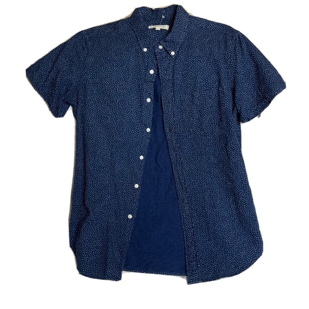 Madewell Men's  Short Sleeve Button Up Shirt Size Small